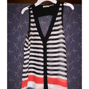 Poetry Patterned Tank Top